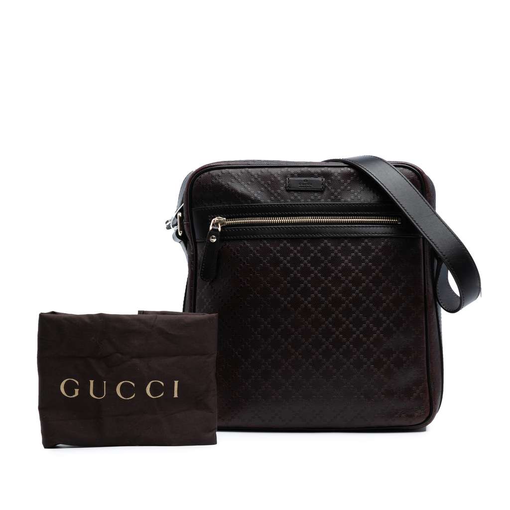 Gucci Diamante Leather Hilary Lux Crossbody - Image 10