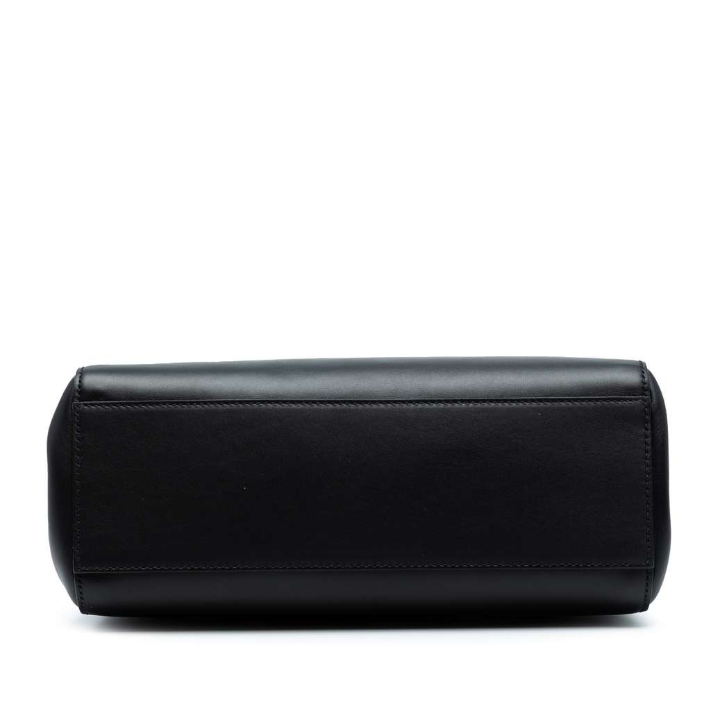 Gucci Small Leather Bamboo Nymphaea Satchel - Image 6