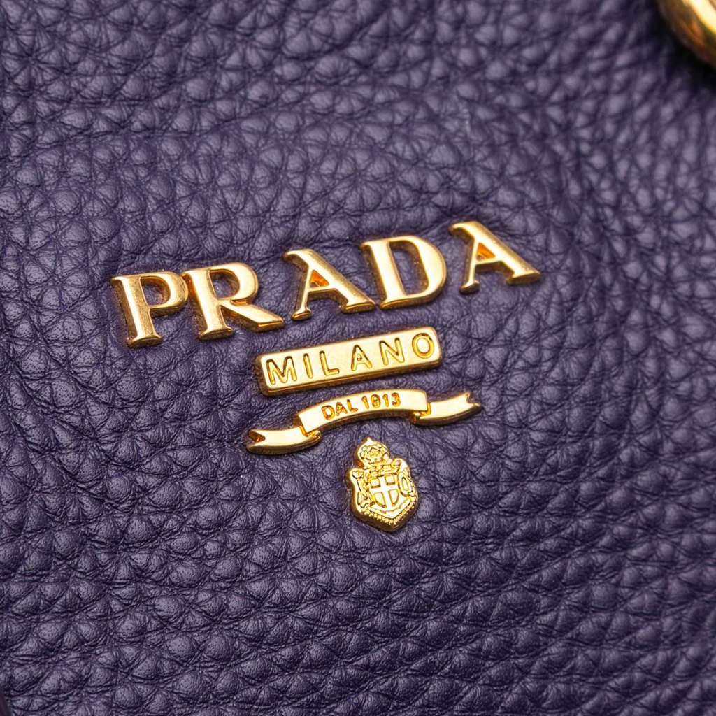 Prada Vitello Daino Open Convertible Tote - 4
