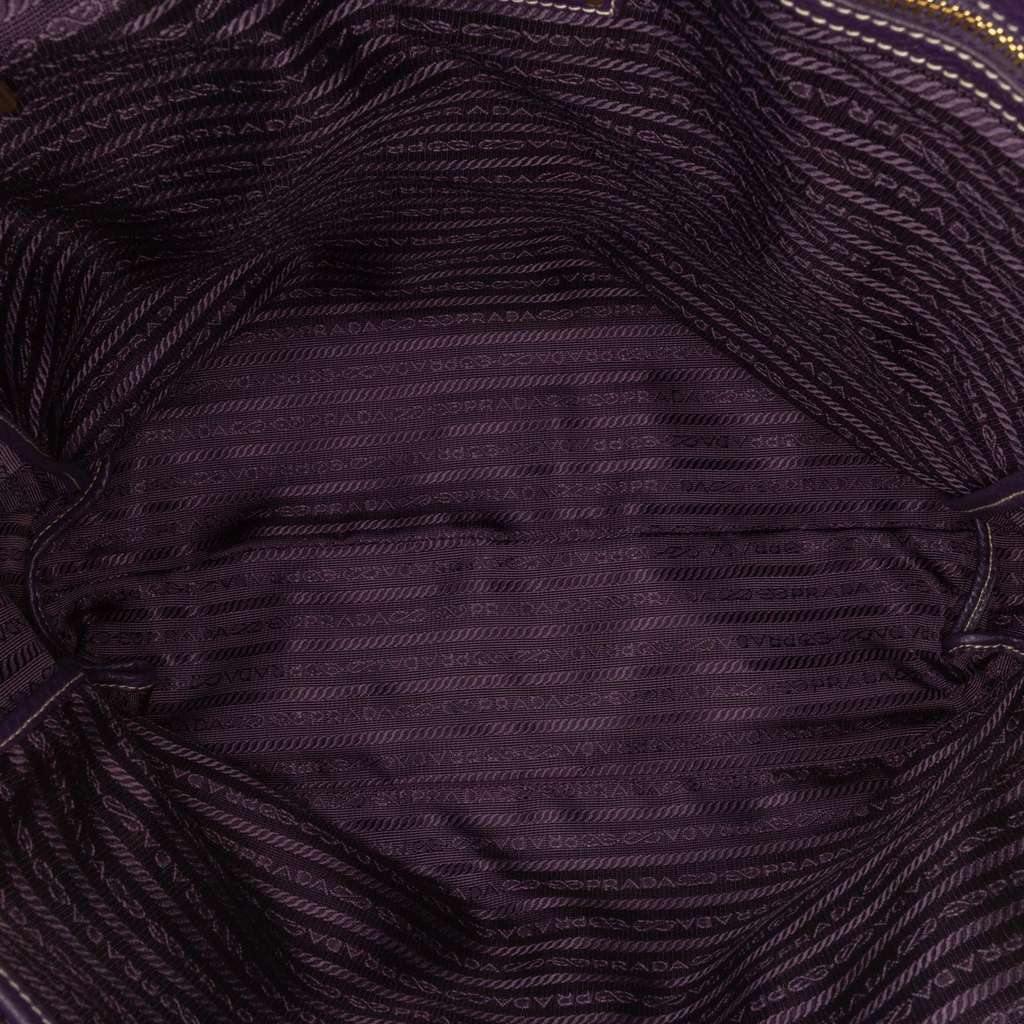 Prada Vitello Daino Open Convertible Tote - Detail 1