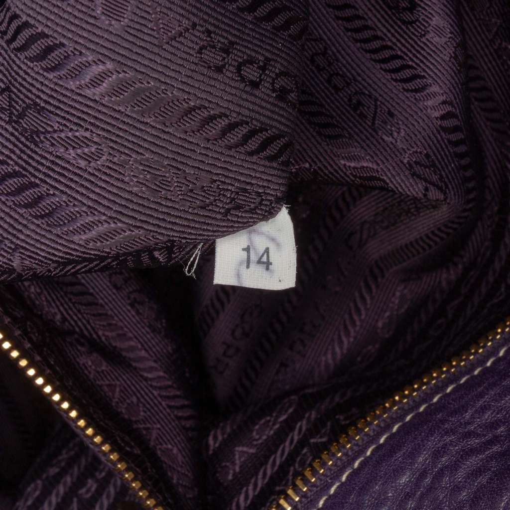 Prada Vitello Daino Open Convertible Tote - Image 10