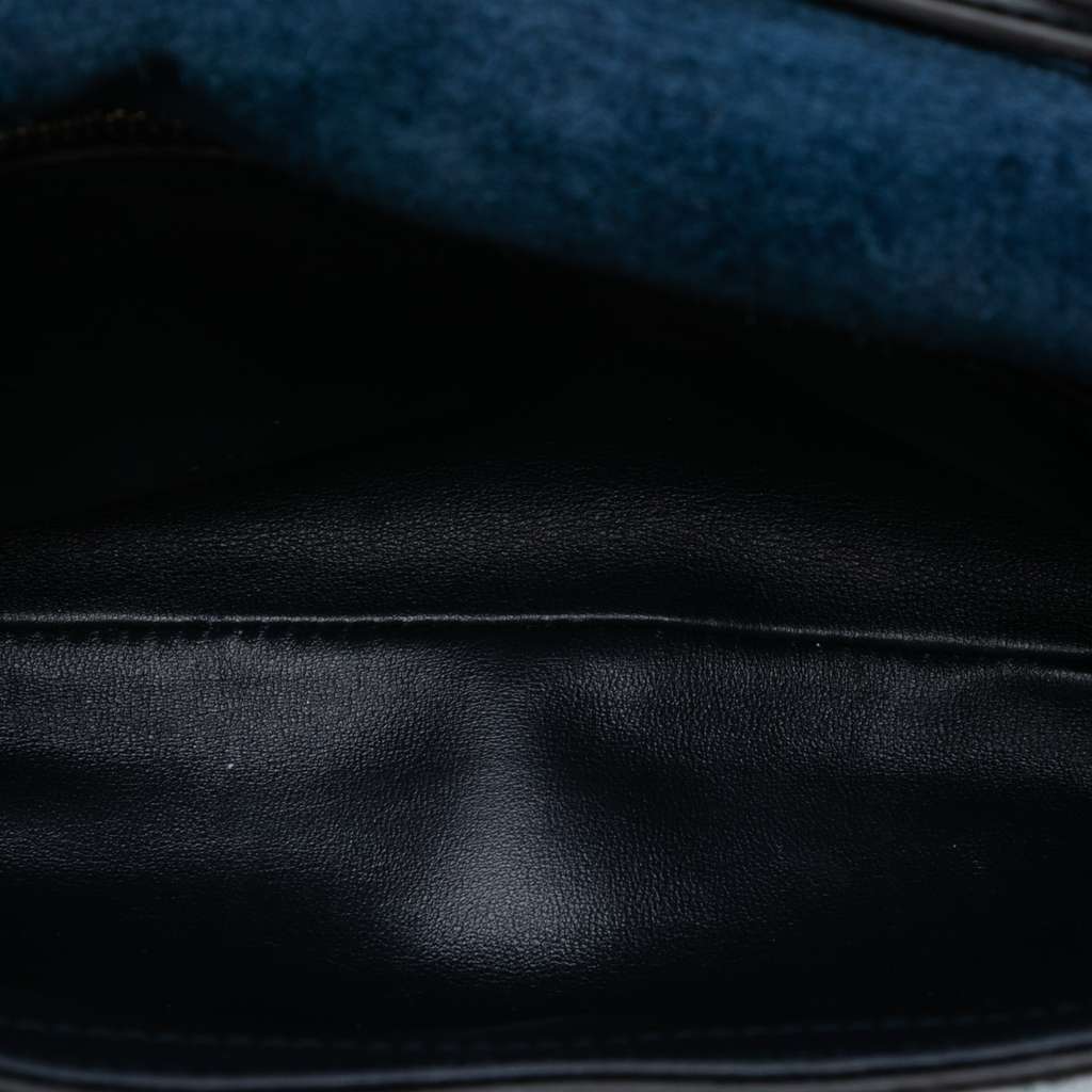 Gucci Small Suede Blondie Chain Satchel - 4