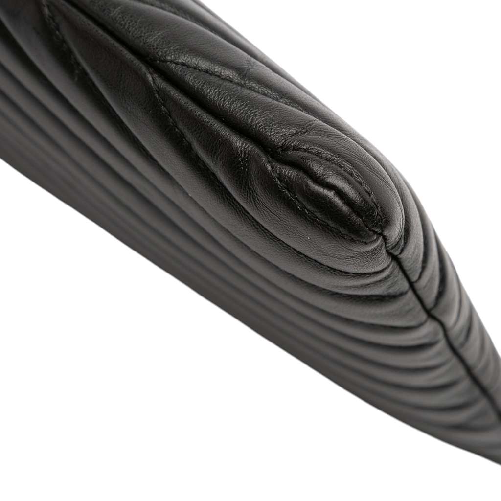 Saint Laurent Quilted Chevron Leather Monogram Document Holder - Image 10