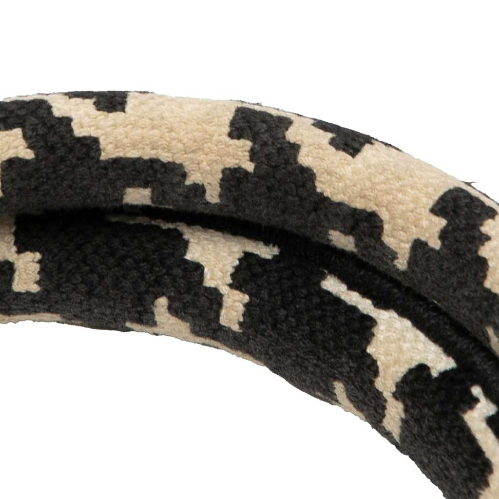 Dior Medium Canvas Houndstooth Embroidered Book Tote - Detail 2