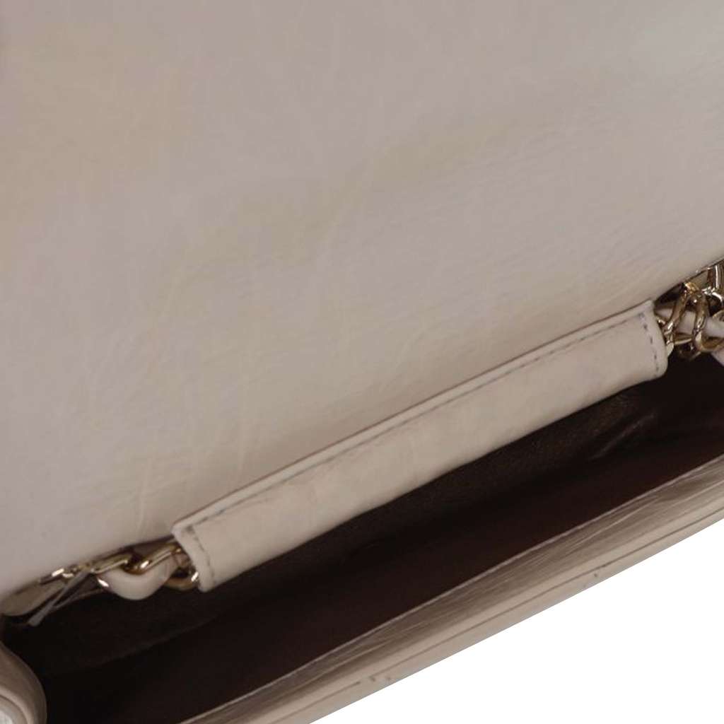 Chanel Mini Chevron Crinkled Calfskin Embellished Envelope Flap - Detail 1