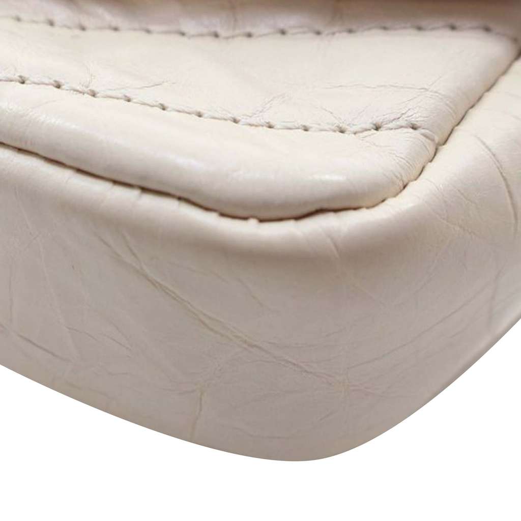 Chanel Mini Chevron Crinkled Calfskin Embellished Envelope Flap - Image 11