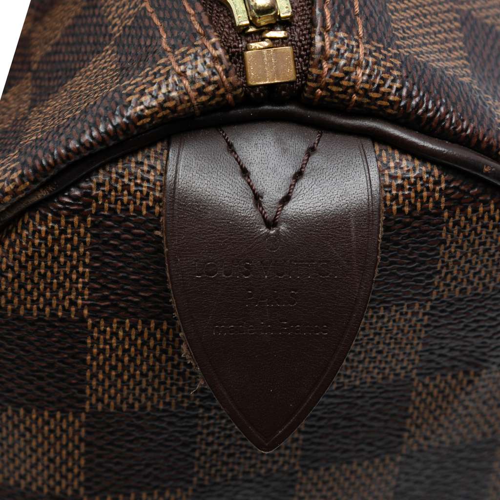 Louis Vuitton Damier Ebene Speedy 30 - Side view