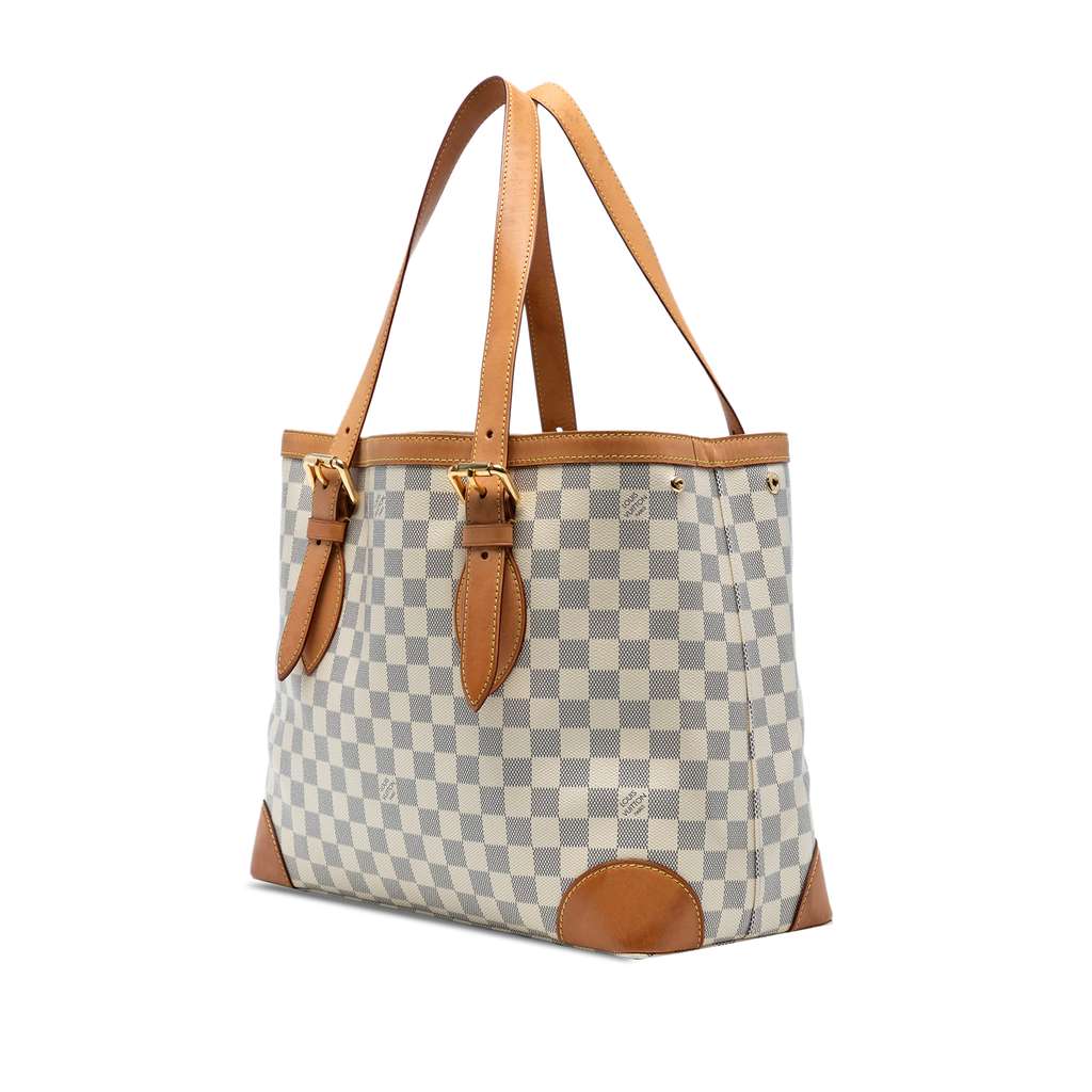 Louis Vuitton Damier Azur Hampstead MM - Back view