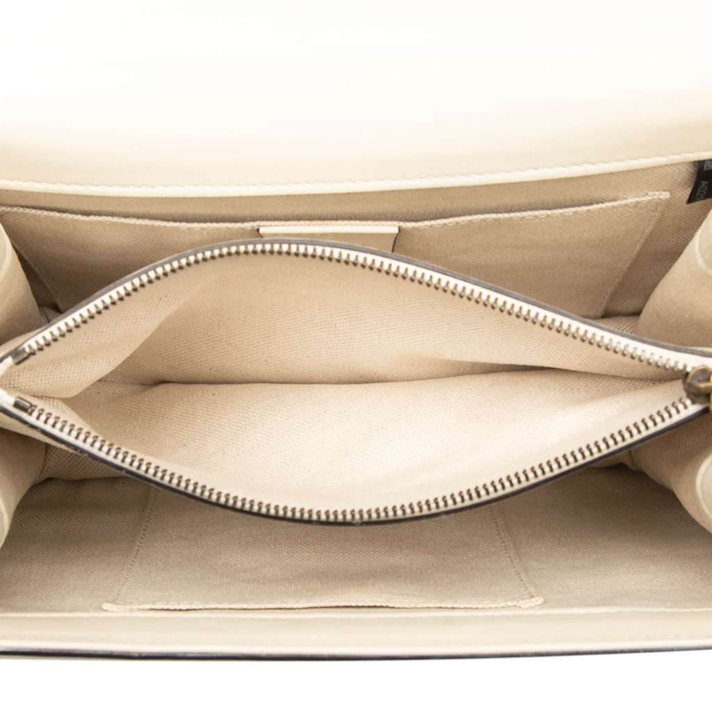 Gucci Medium Leather Bamboo Dionysus Web Satchel - 4