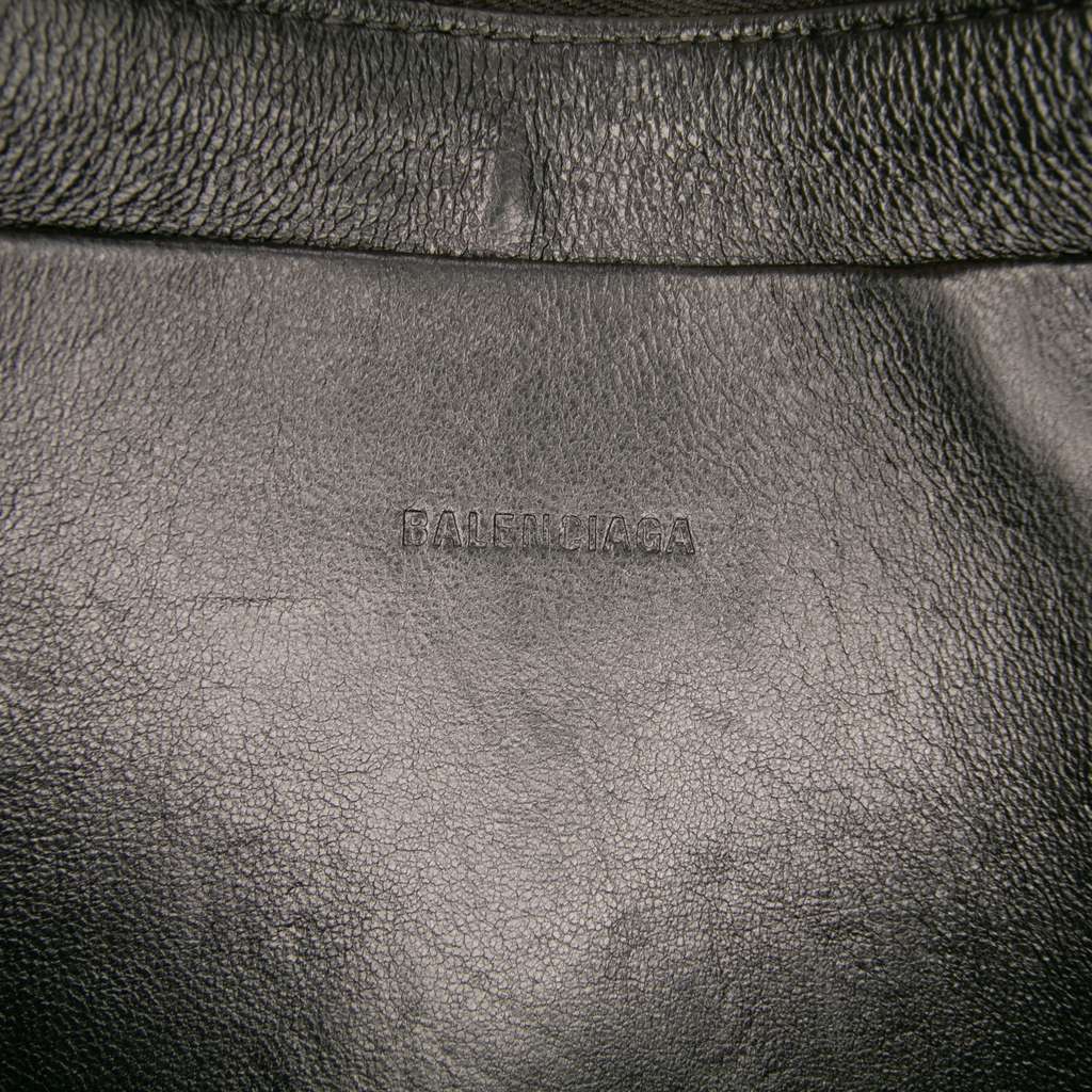 Balenciaga Pebbled Leather Neo Classic City Pouch Crossbody - Side view