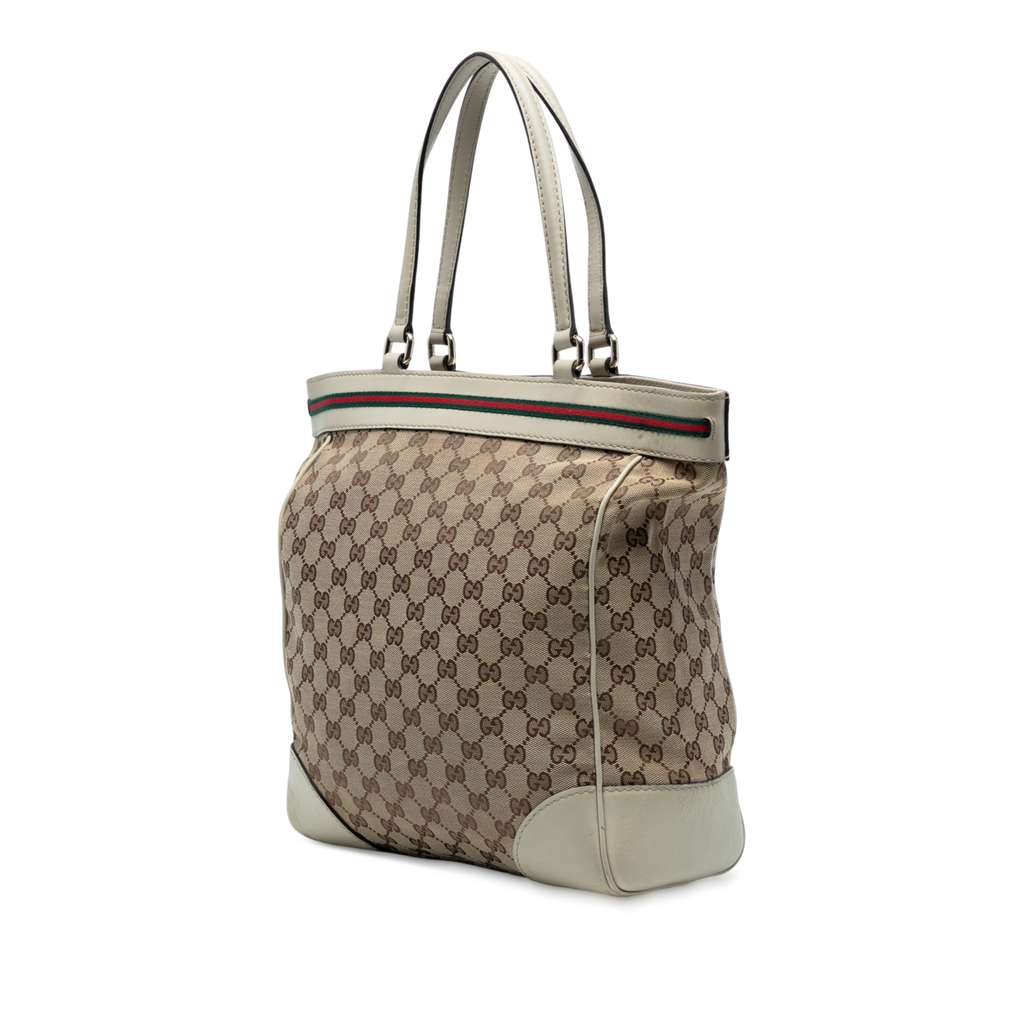 Gucci GG Canvas Mayfair Tote - Back view