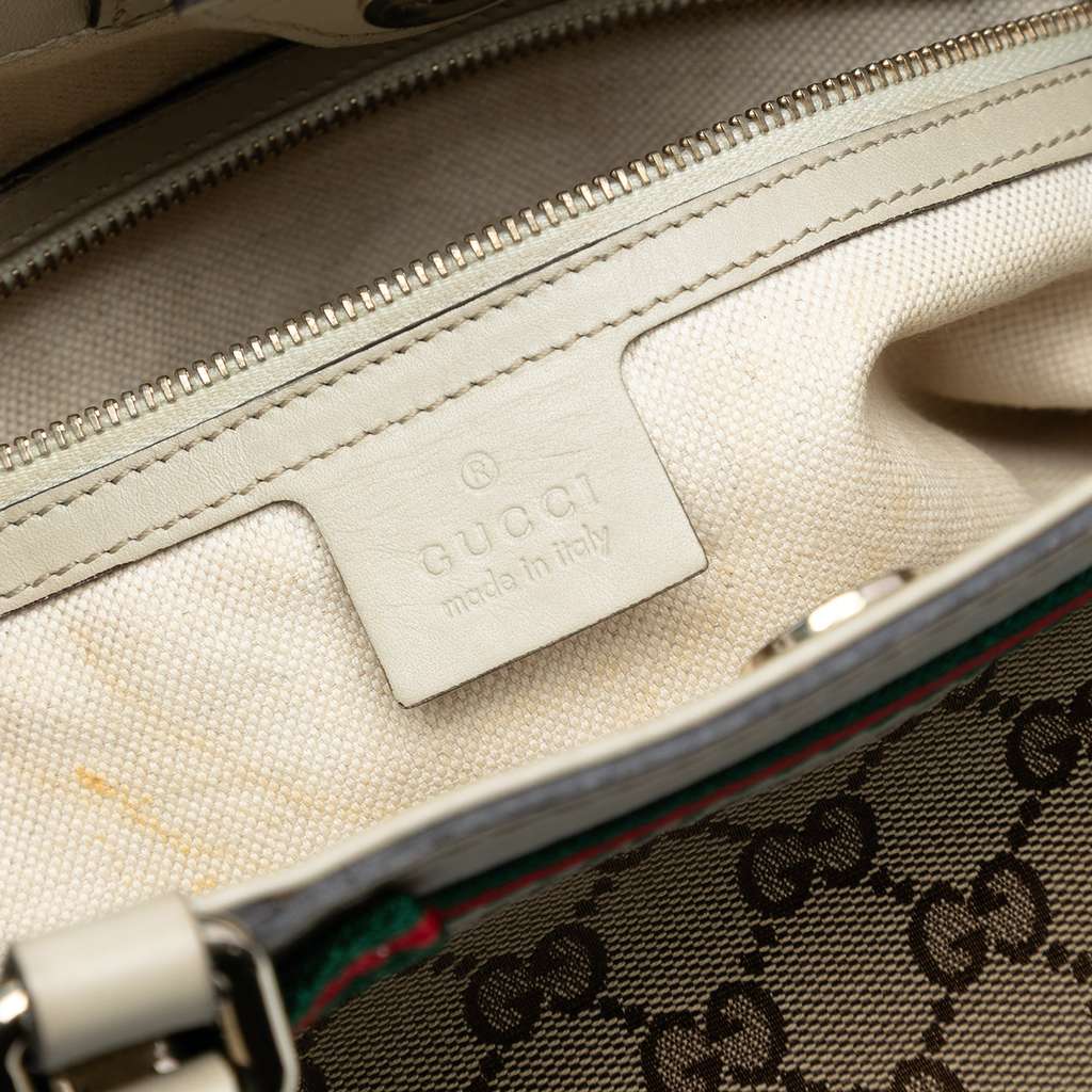 Gucci GG Canvas Mayfair Tote - Side view