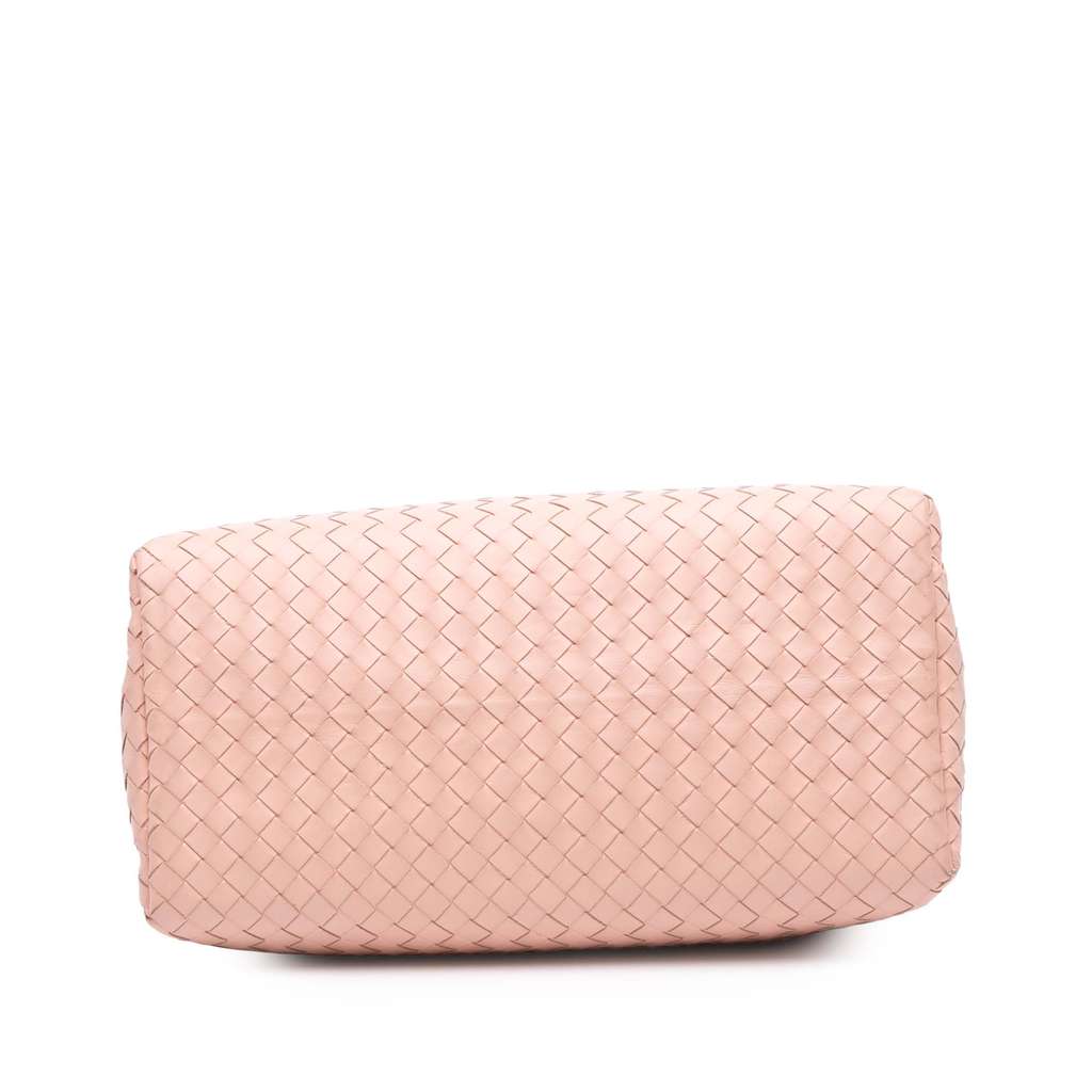 Bottega Veneta Small Nappa Intrecciato Roma Satchel - Image 6