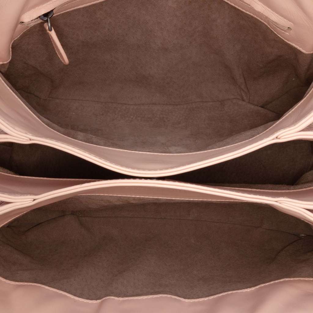 Bottega Veneta Small Nappa Intrecciato Roma Satchel - 4