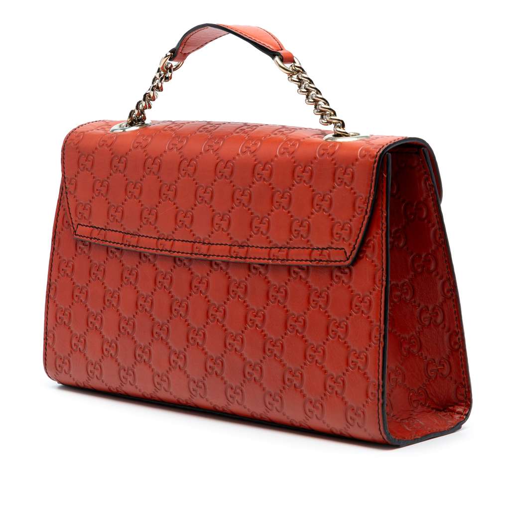 Gucci Medium Guccissima Emily Shoulder Bag - Back view