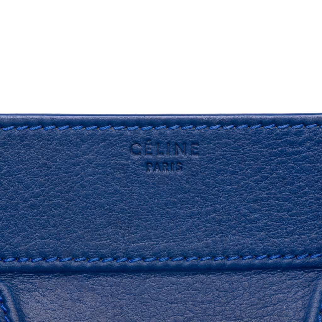 Celine Medium Grained Calfskin Phantom Luggage Tote - Detail 1