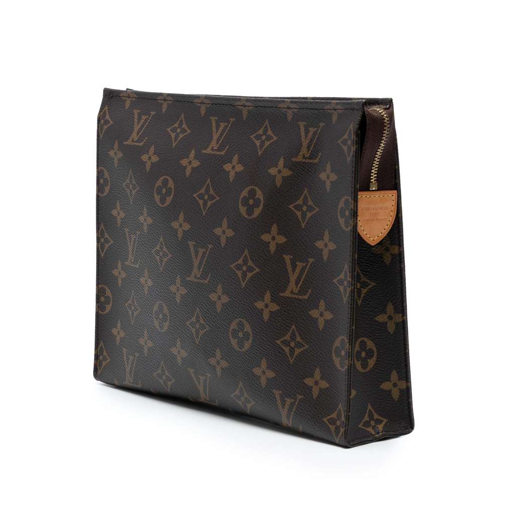 Louis Vuitton Monogram Toiletry Pouch 26 - Back view