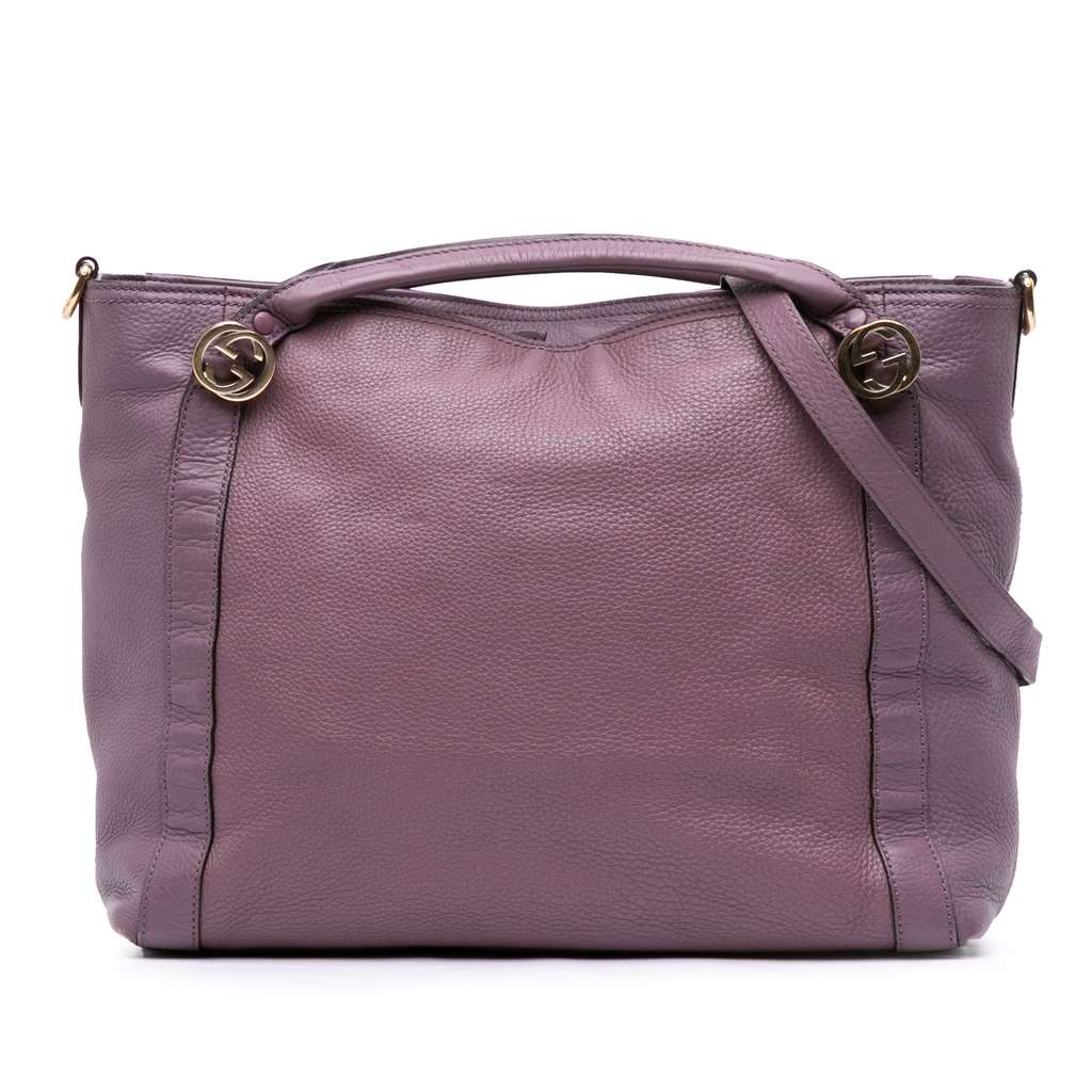 Gucci Medium Leather Miss GG Satchel