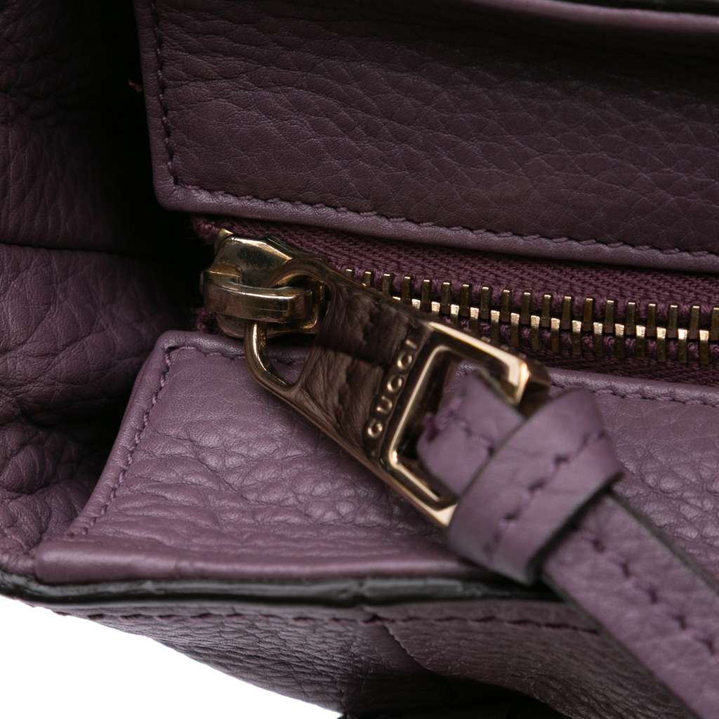Gucci Medium Leather Miss GG Satchel - Detail 2