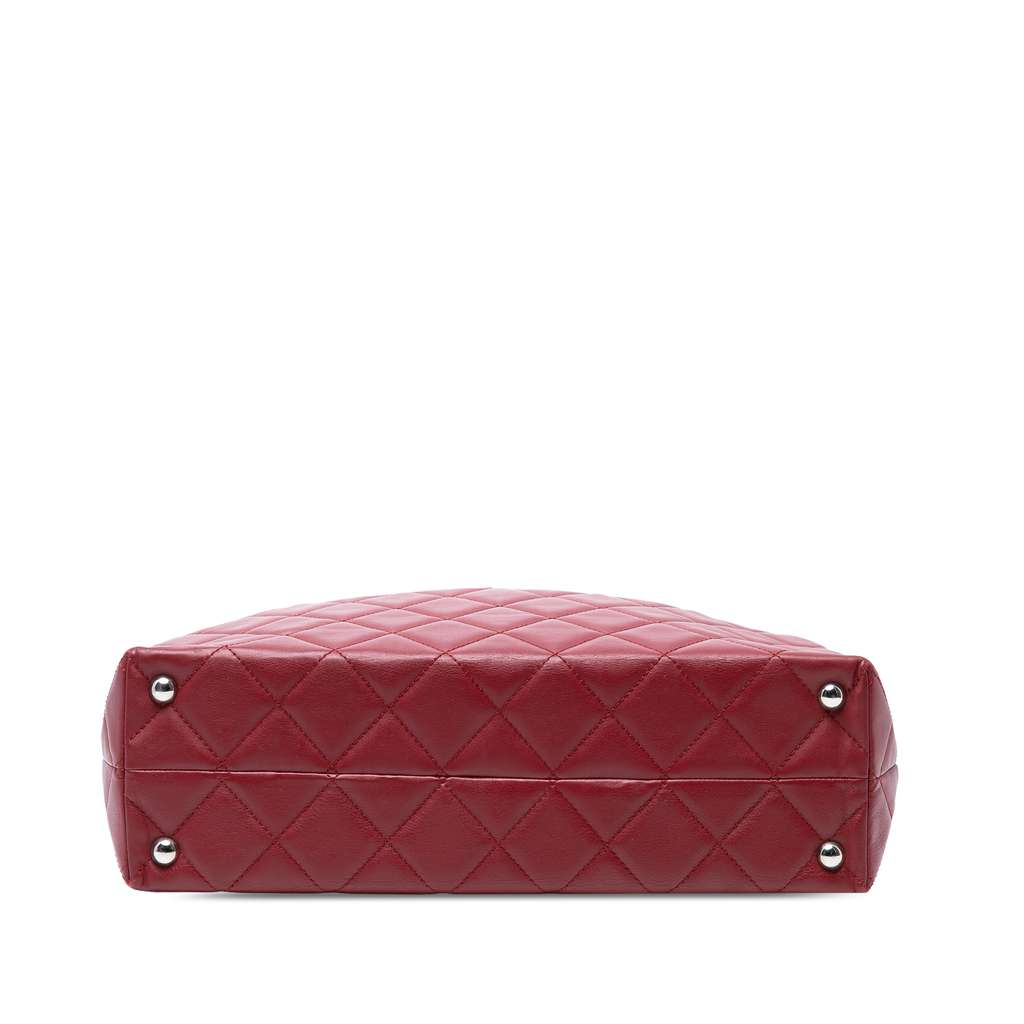 Chanel Large Quilted Calfskin In the Business Shopping Tote - Image 6