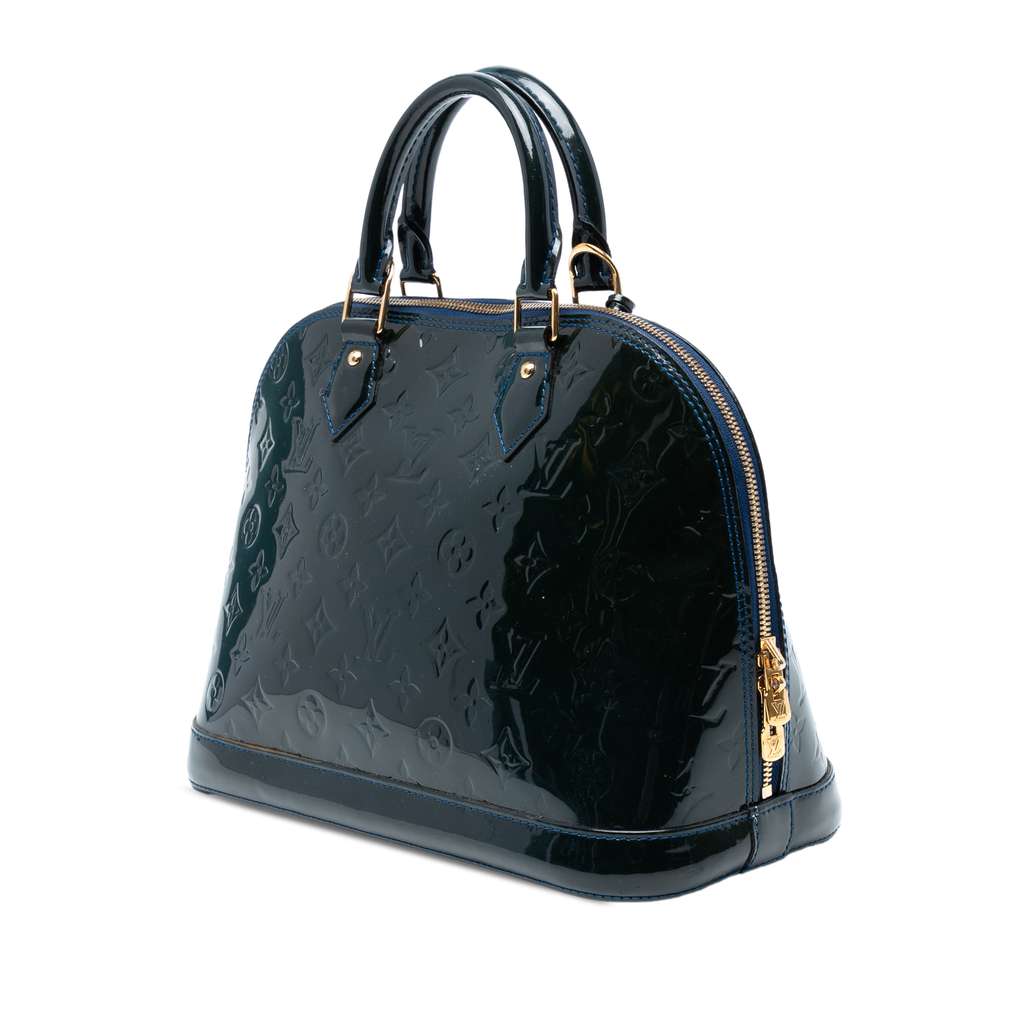 Louis Vuitton Monogram Vernis Alma PM - Back view