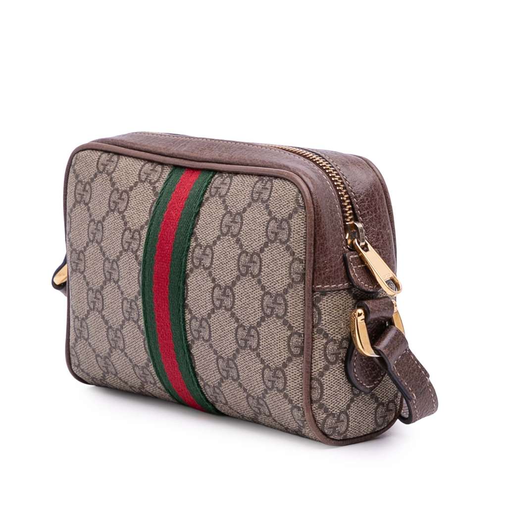 Gucci Mini GG Supreme Ophidia Crossbody - Back view