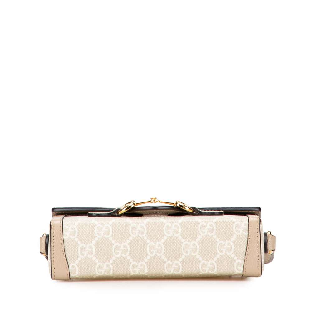Gucci Mini GG Supreme Horsebit 1955 Crossbody - Image 6