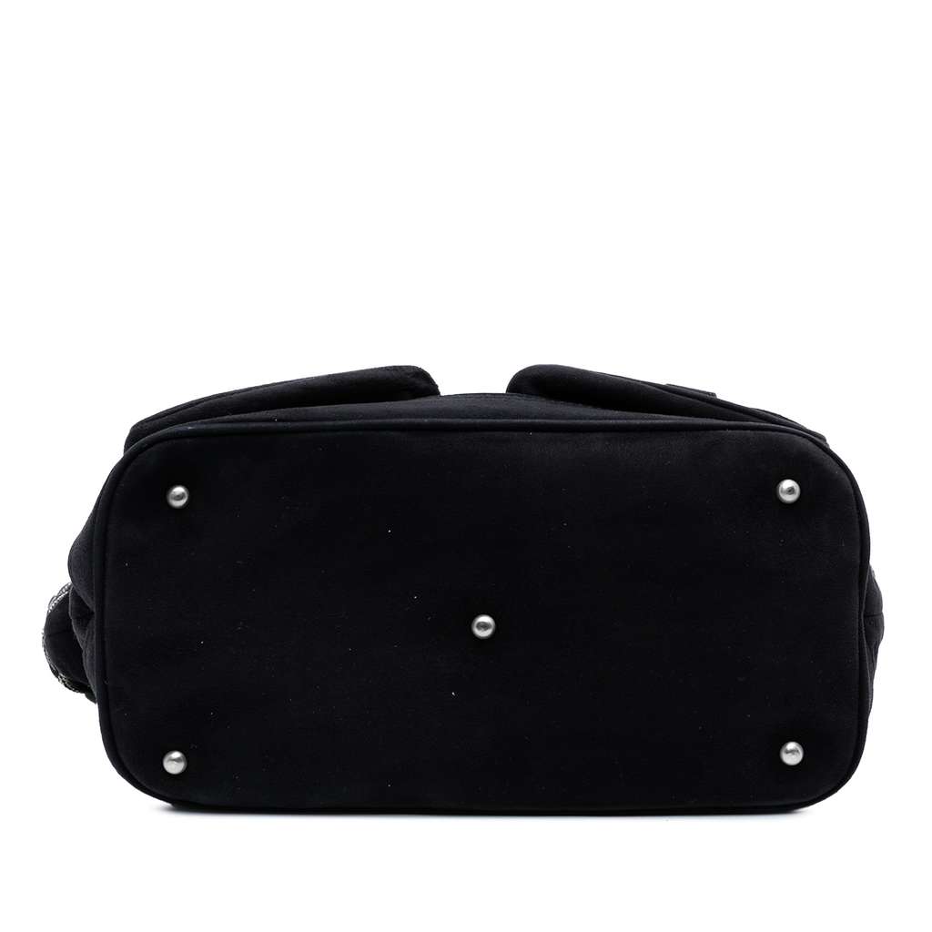 Loewe Suede Braided Chain Pocket Tote - Image 6