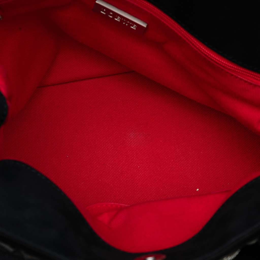 Loewe Suede Braided Chain Pocket Tote - 4