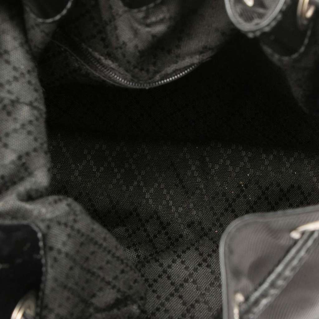 Gucci Nylon Bamboo Bucket Bag - 4