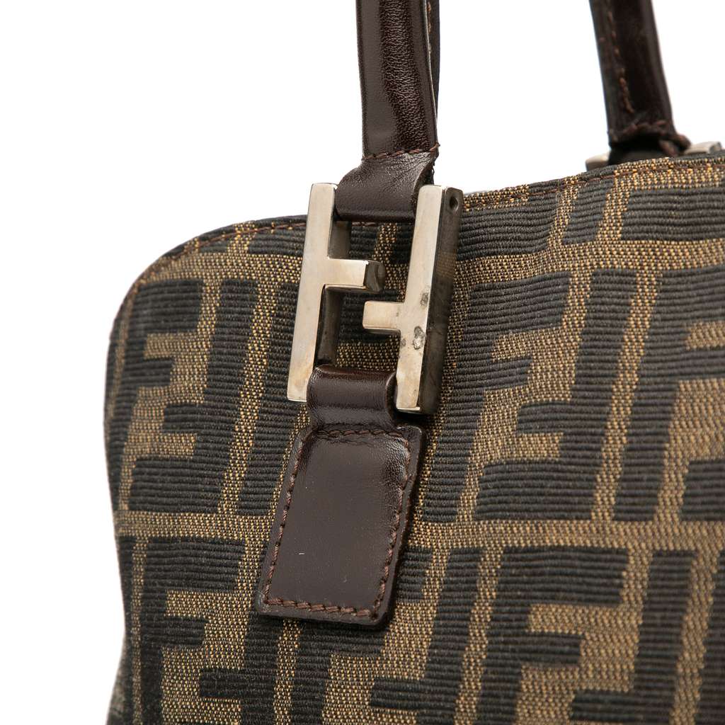 Fendi Zucca Canvas Satchel - Detail 2