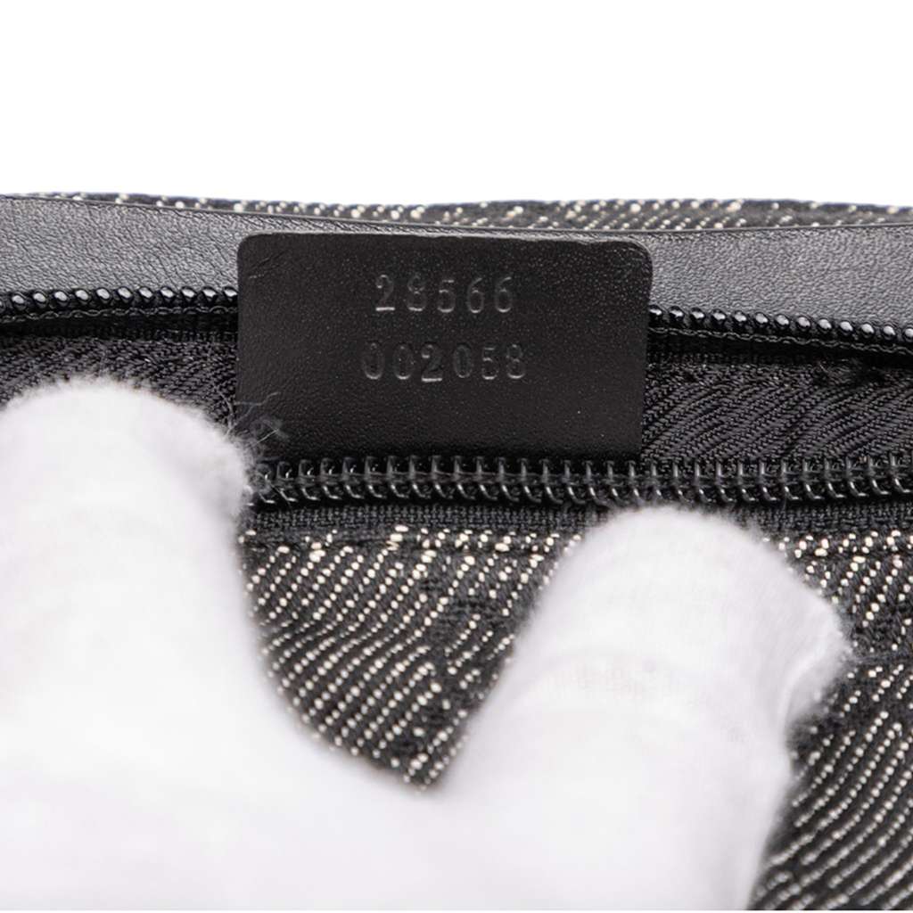 Gucci GG Denim Double Pocket Belt Bag - Detail 1
