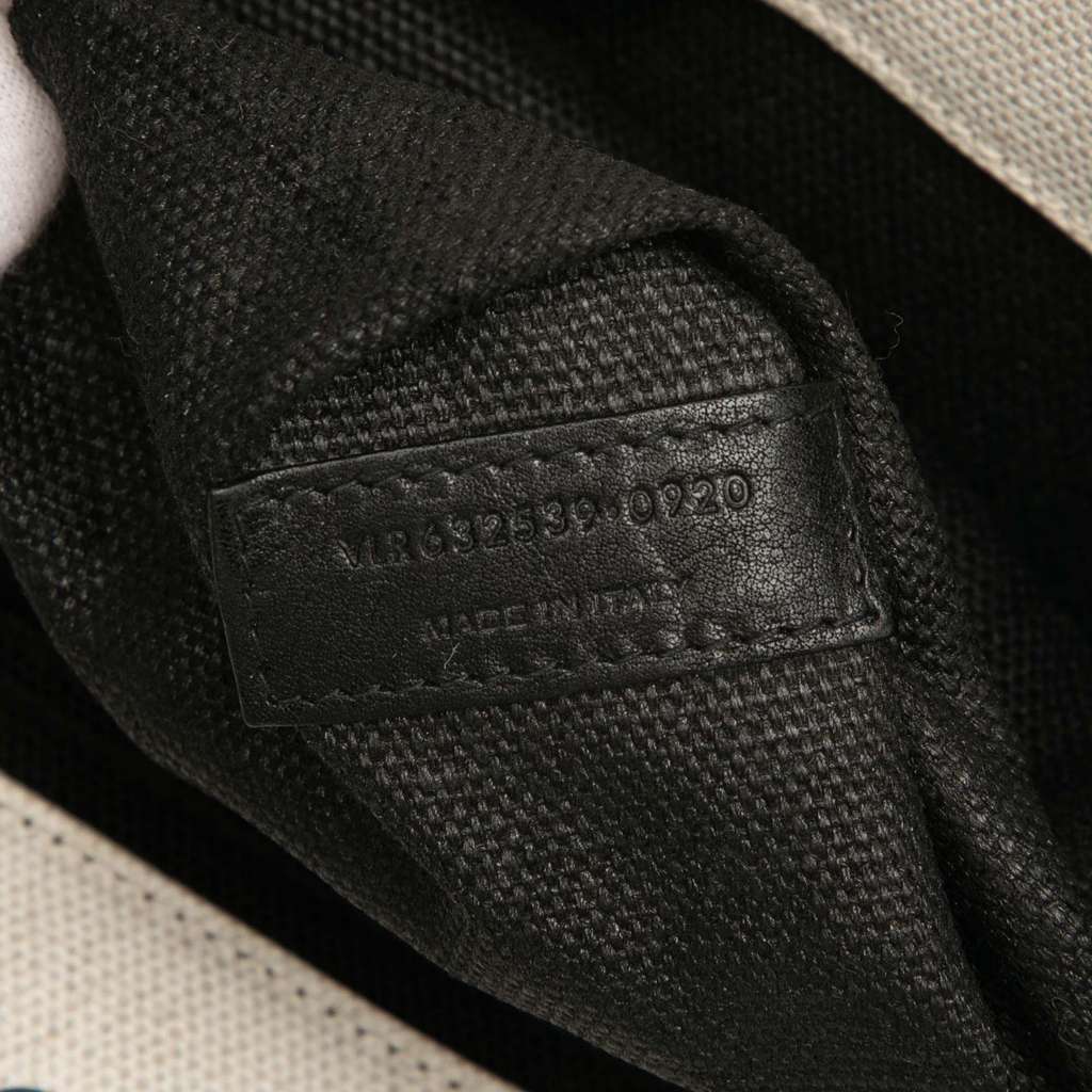 Saint Laurent Linen Rive Gauche North South Tote - Detail 1