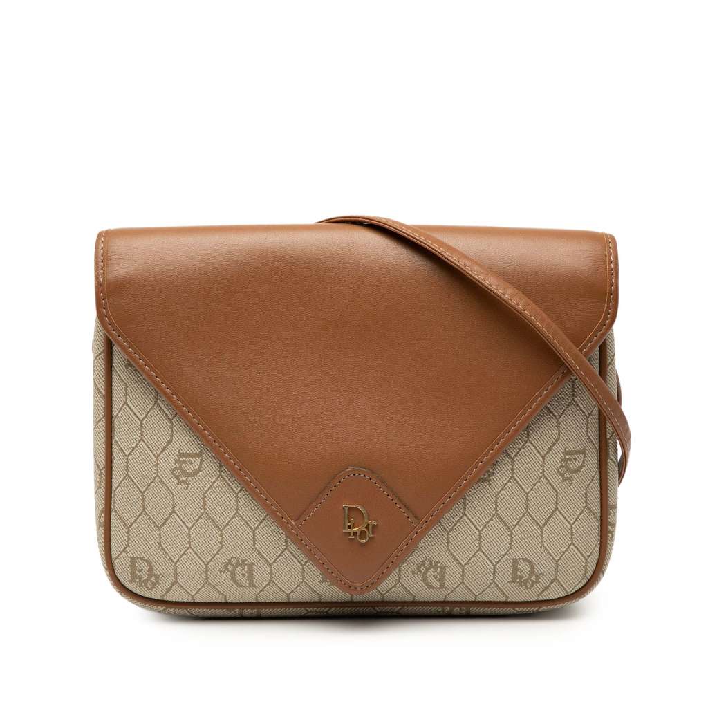 Dior Honeycomb Coated Canvas Crossbody