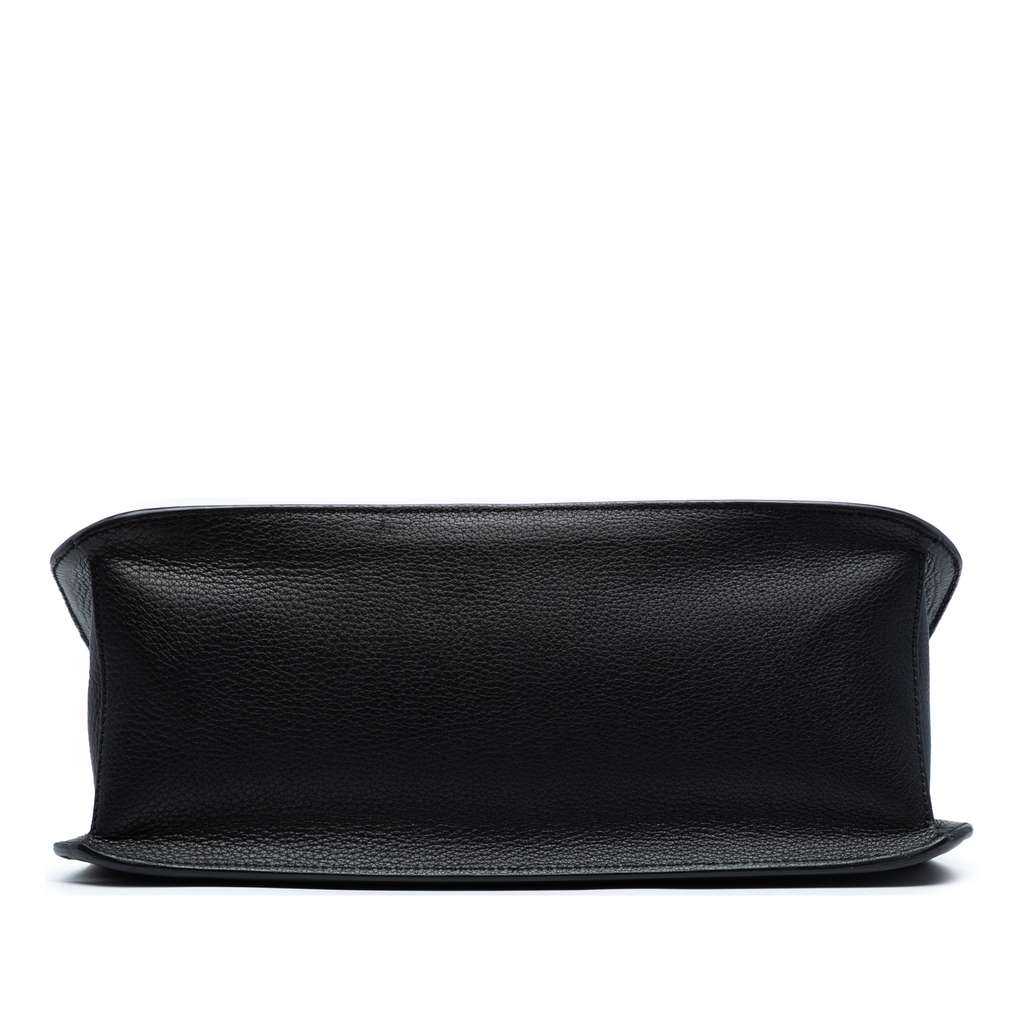 Gucci Medium Leather Bamboo Daily Crossbody - Image 6