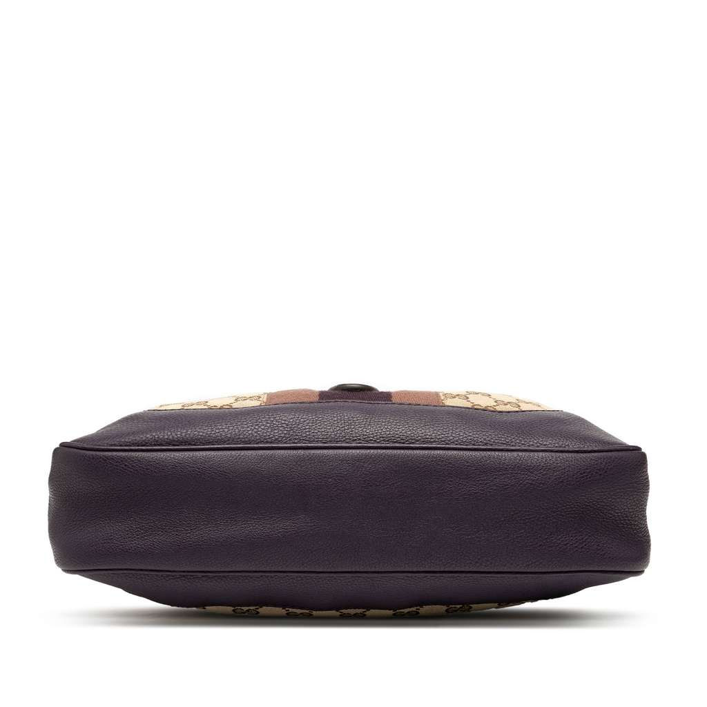 Gucci GG Canvas Web Jackie O Bouvier Crossbody - 3