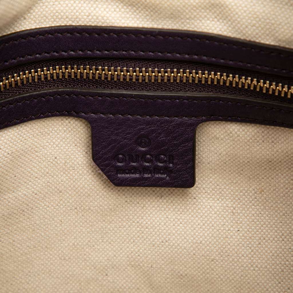 Gucci GG Canvas Web Jackie O Bouvier Crossbody - 5