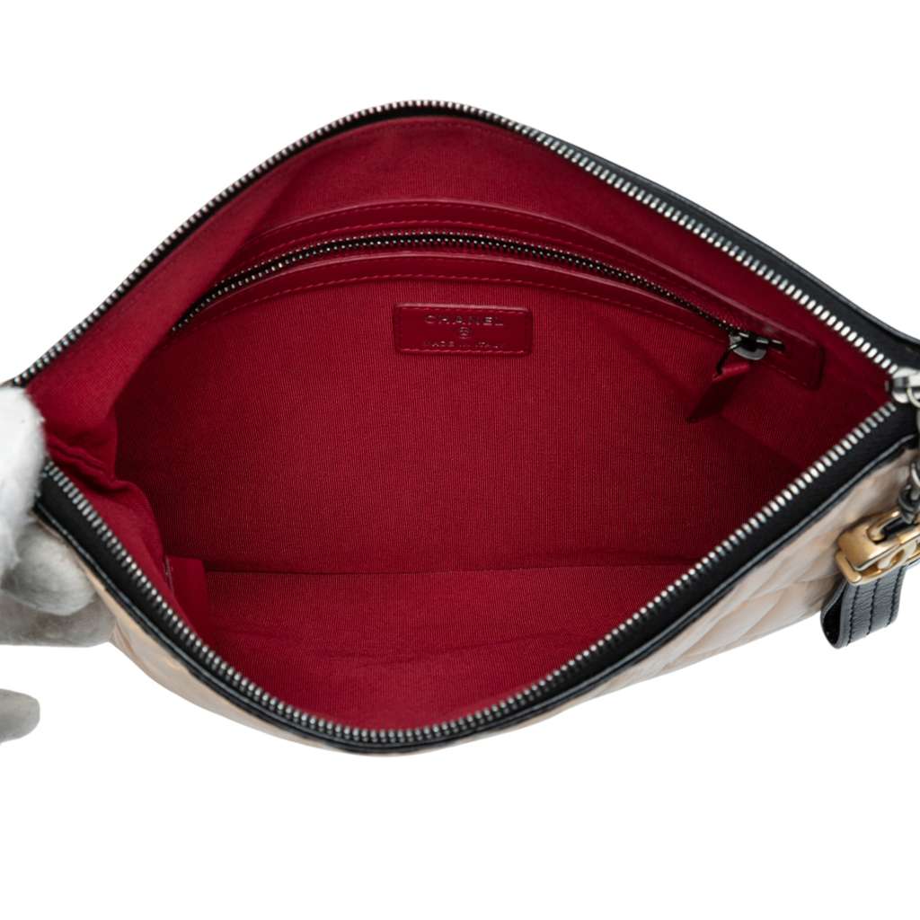 Chanel Medium Aged Calfskin Gabrielle O Case Clutch - 4