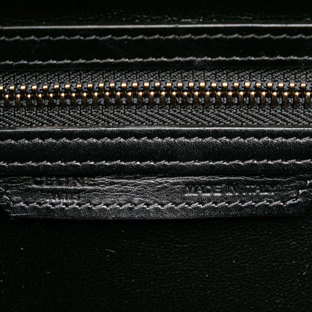 Celine Mini Tricolor Calfskin Luggage Tote - 4