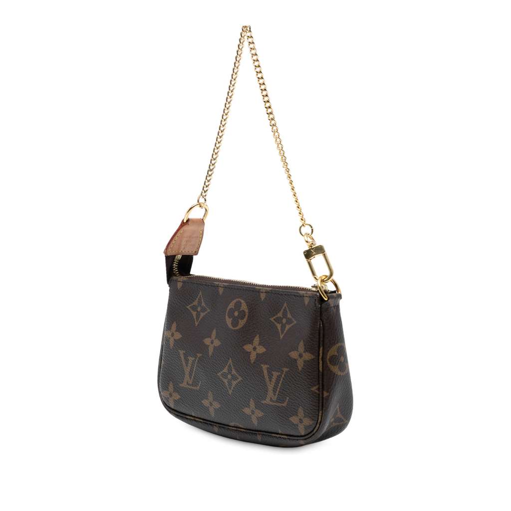 Louis Vuitton Monogram Mini Pochette Accessoires - Back view