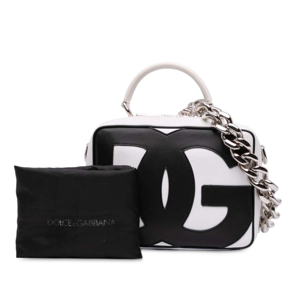 Dolce & Gabbana Leather DG Logo Satchel - Image 14