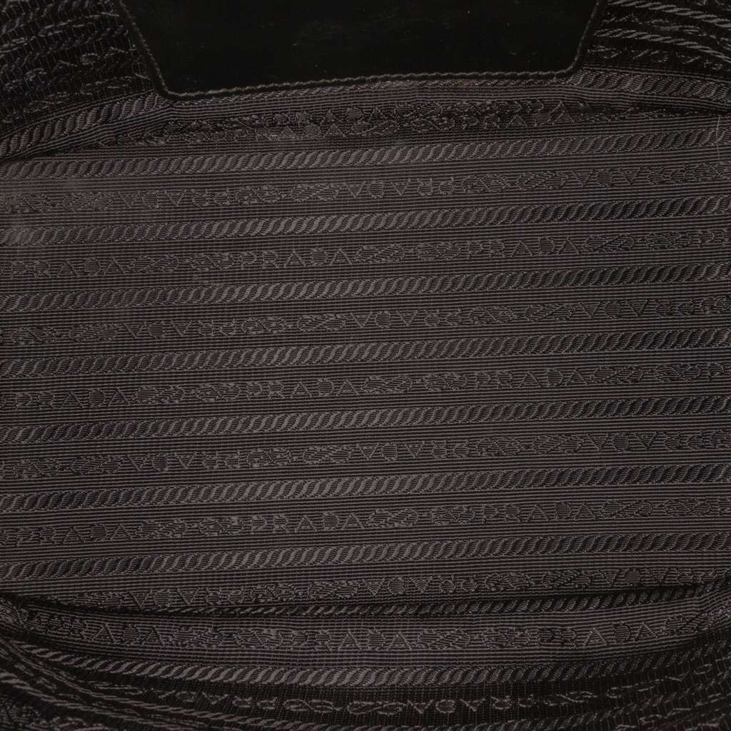 Prada Saffiano Trimmed Tessuto Bucket Bag - 4