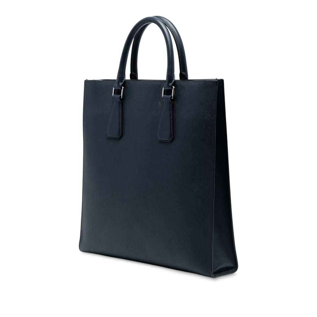 Prada Saffiano North South Tote - Back view