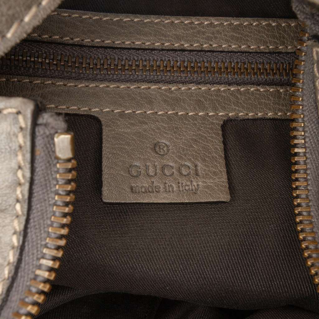 Gucci Medium GG Canvas Pelham Hobo - Side view