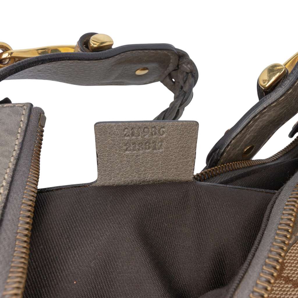 Gucci Medium GG Canvas Pelham Hobo - Detail 1