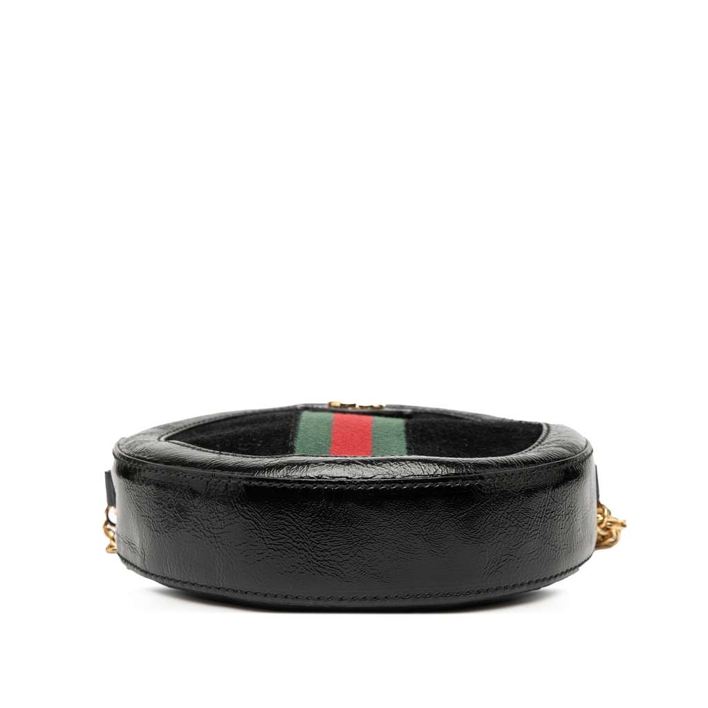 Gucci Mini Suede Ophidia Round Crossbody - Image 6