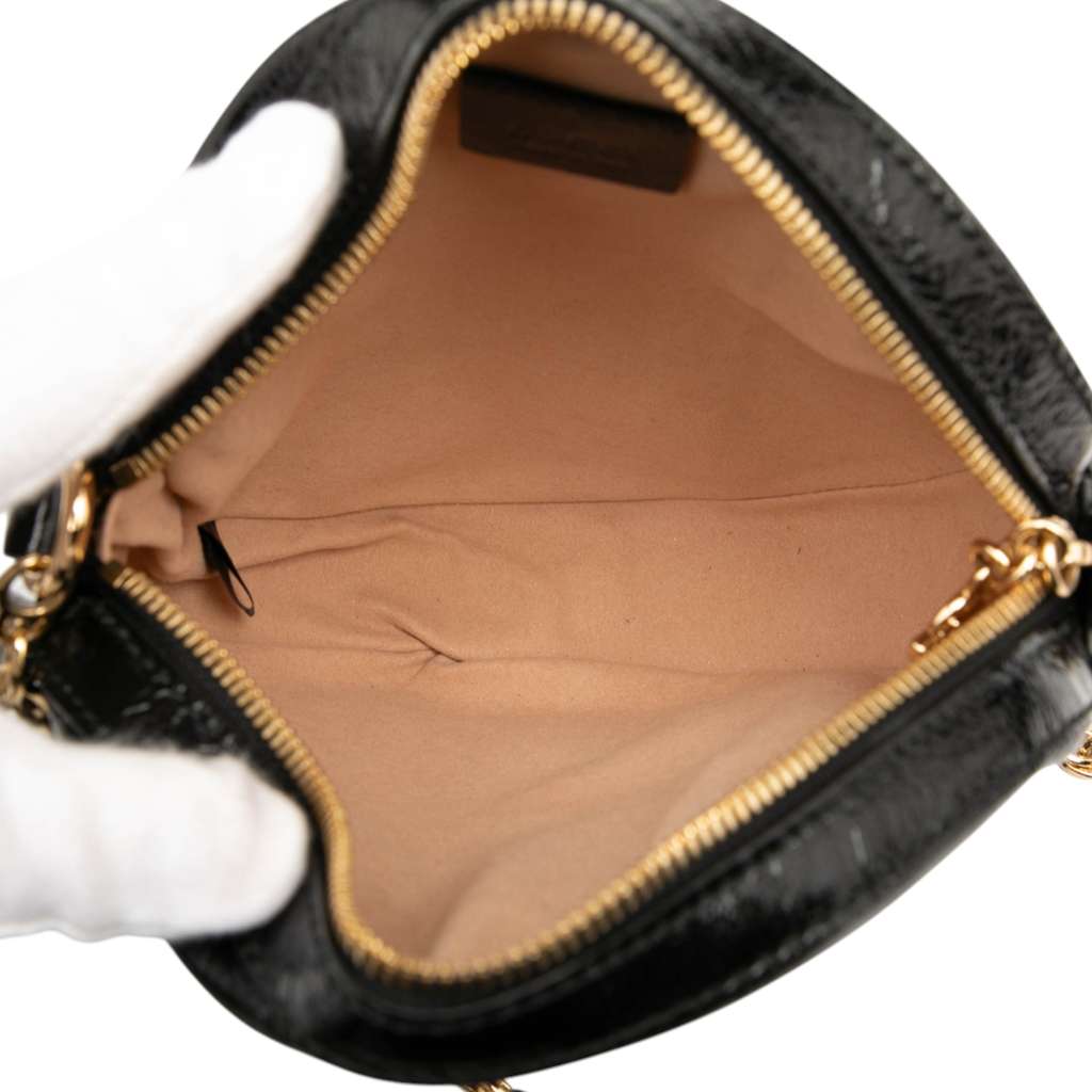 Gucci Mini Suede Ophidia Round Crossbody - 4