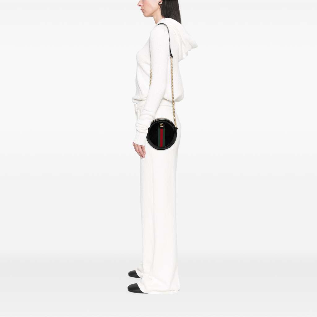Gucci Mini Suede Ophidia Round Crossbody - Detail 2