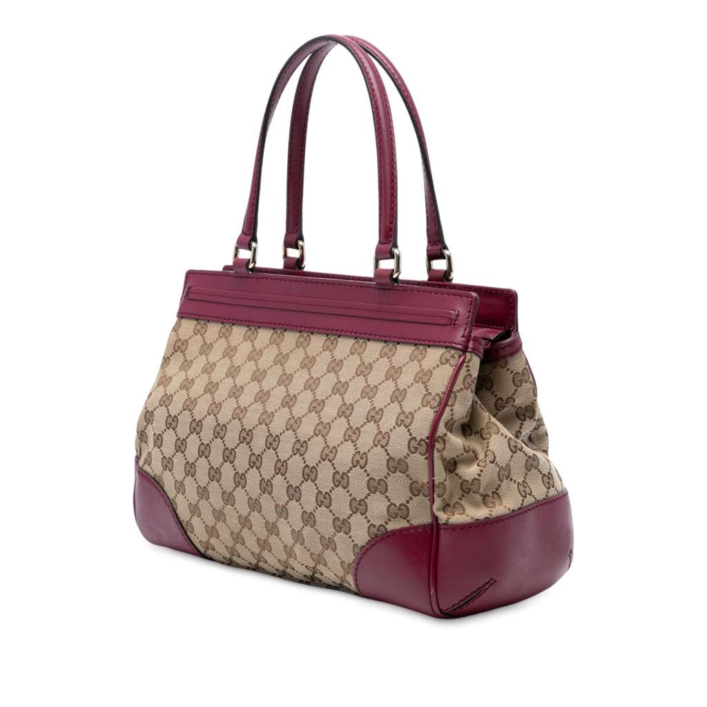 Gucci GG Canvas Mayfair Tote - Back view