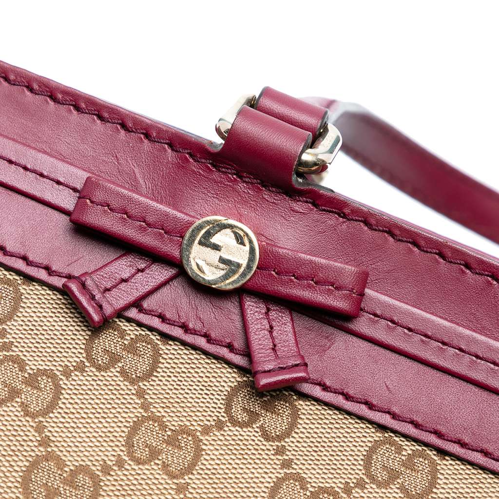 Gucci GG Canvas Mayfair Tote - Side view